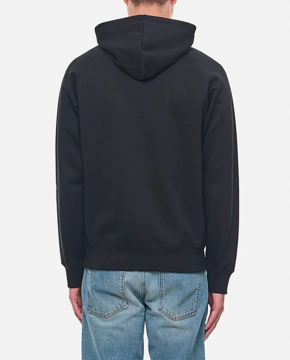 Carhartt Wip Felpa con cappuccio  da uomo Chase nera - Image 3