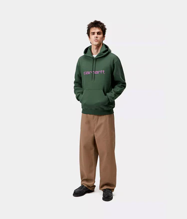 Carhartt Wip Felpa con cappuccio da uomo Carhartt verde - Image 2