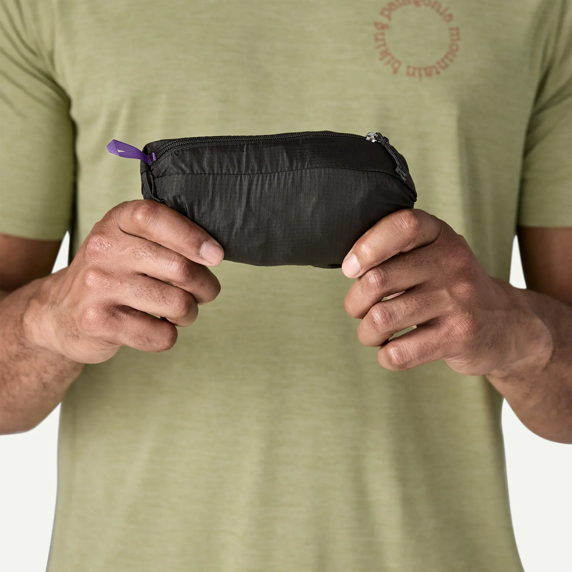 Patagonia Giacca leggera in nylon da uomo Houdini nera - Image 6