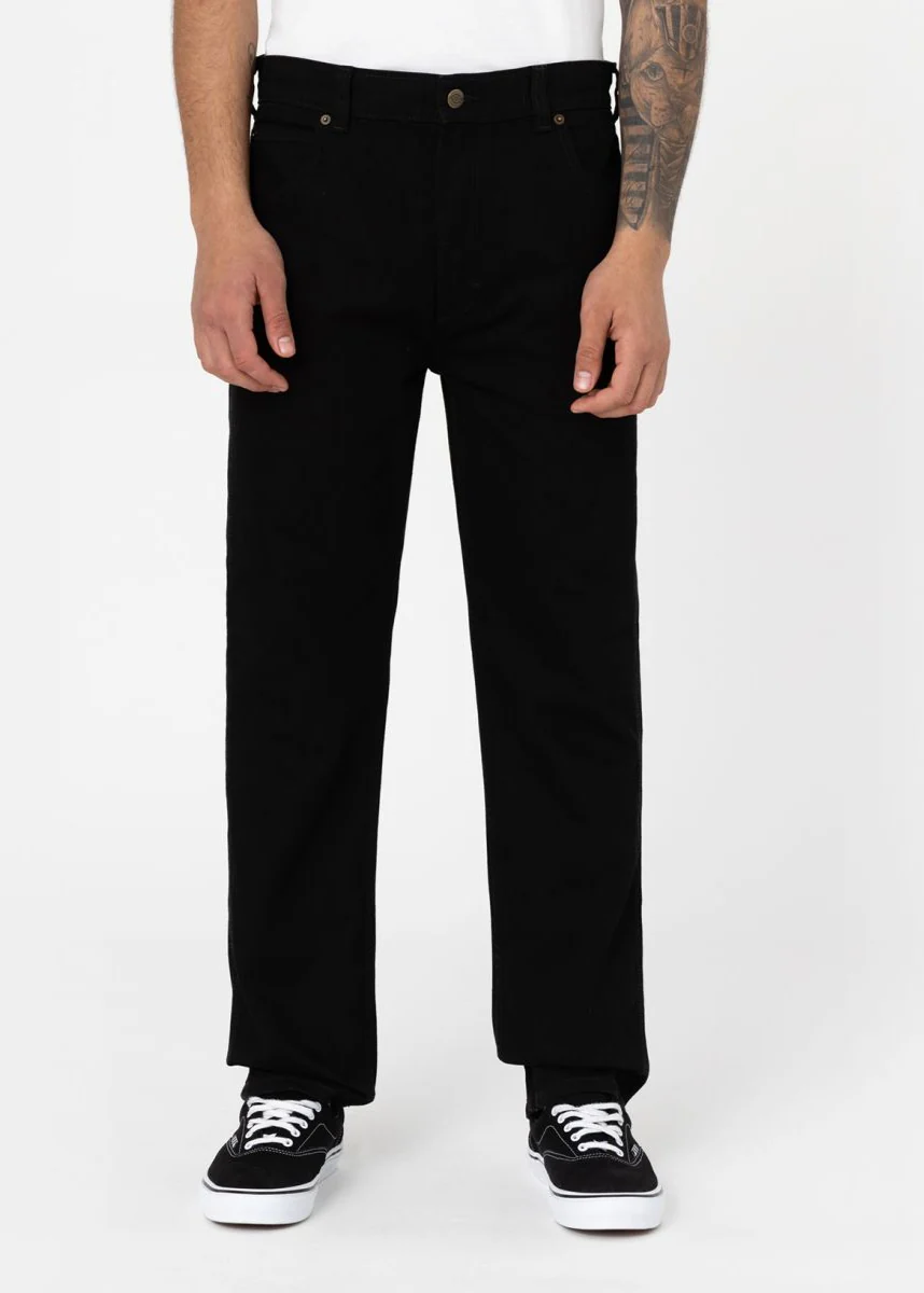 Dickies Jeans da uomo Houston nero - Image 2
