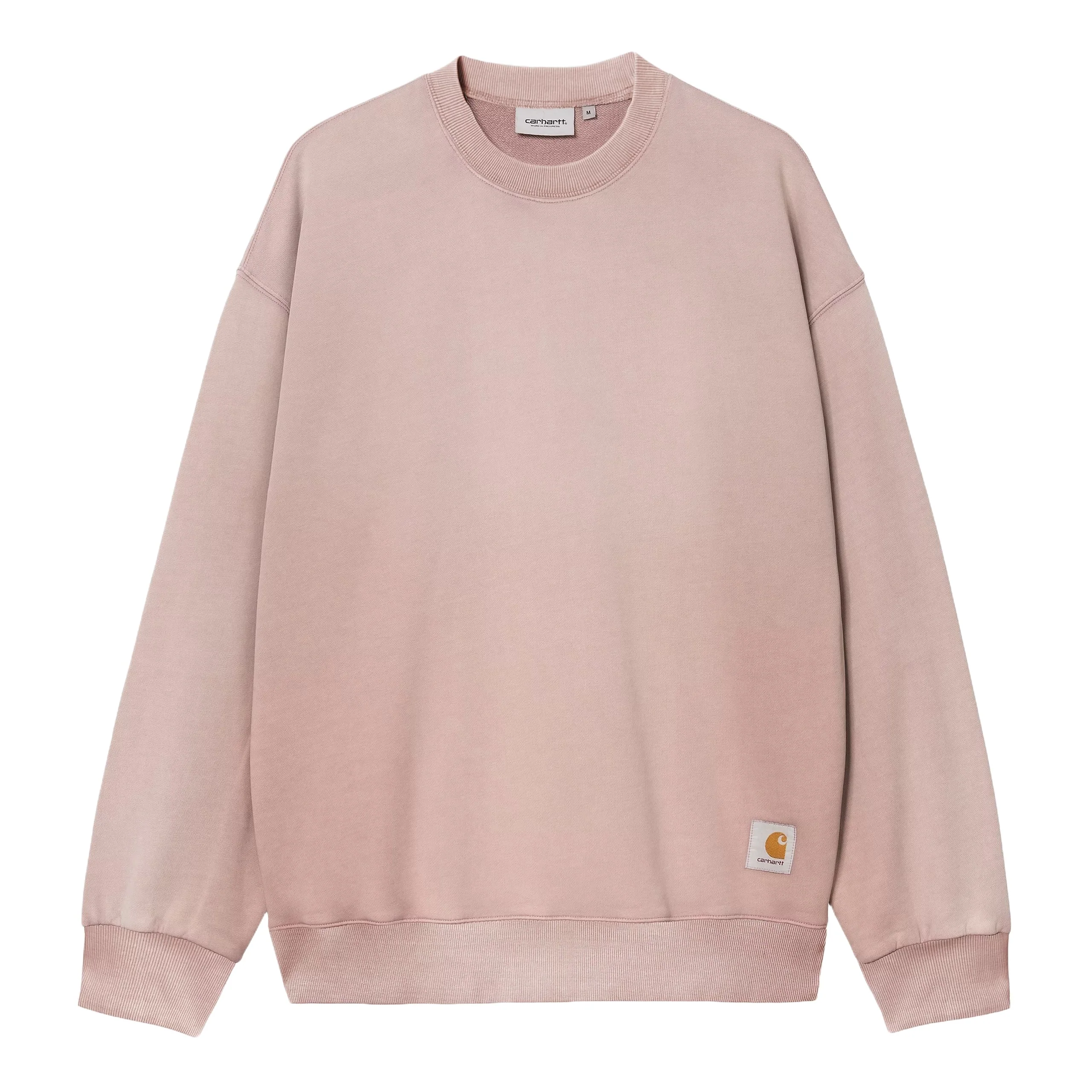 Carhartt Wip Felpa girocollo da uomo Hudson rosa