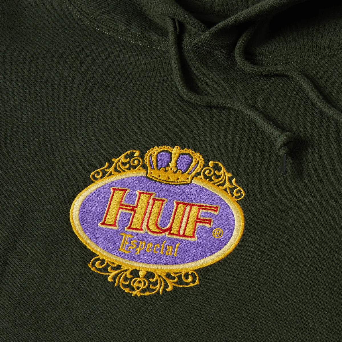 Huf Felpa da uomo con cappuccio Especial Verde - Image 3