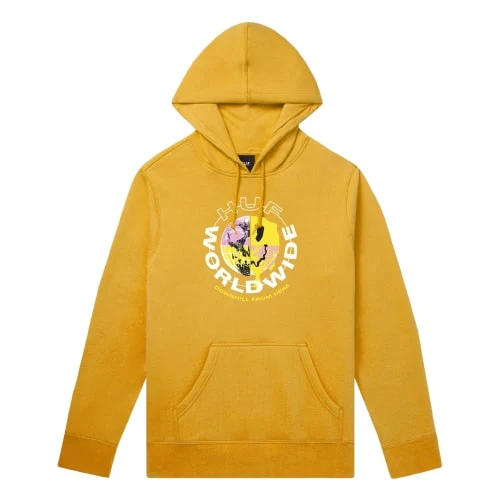 HUF OXY P/O HOODIE FELPA DA UOMO CON CAPPUCCIO 71420MC000023