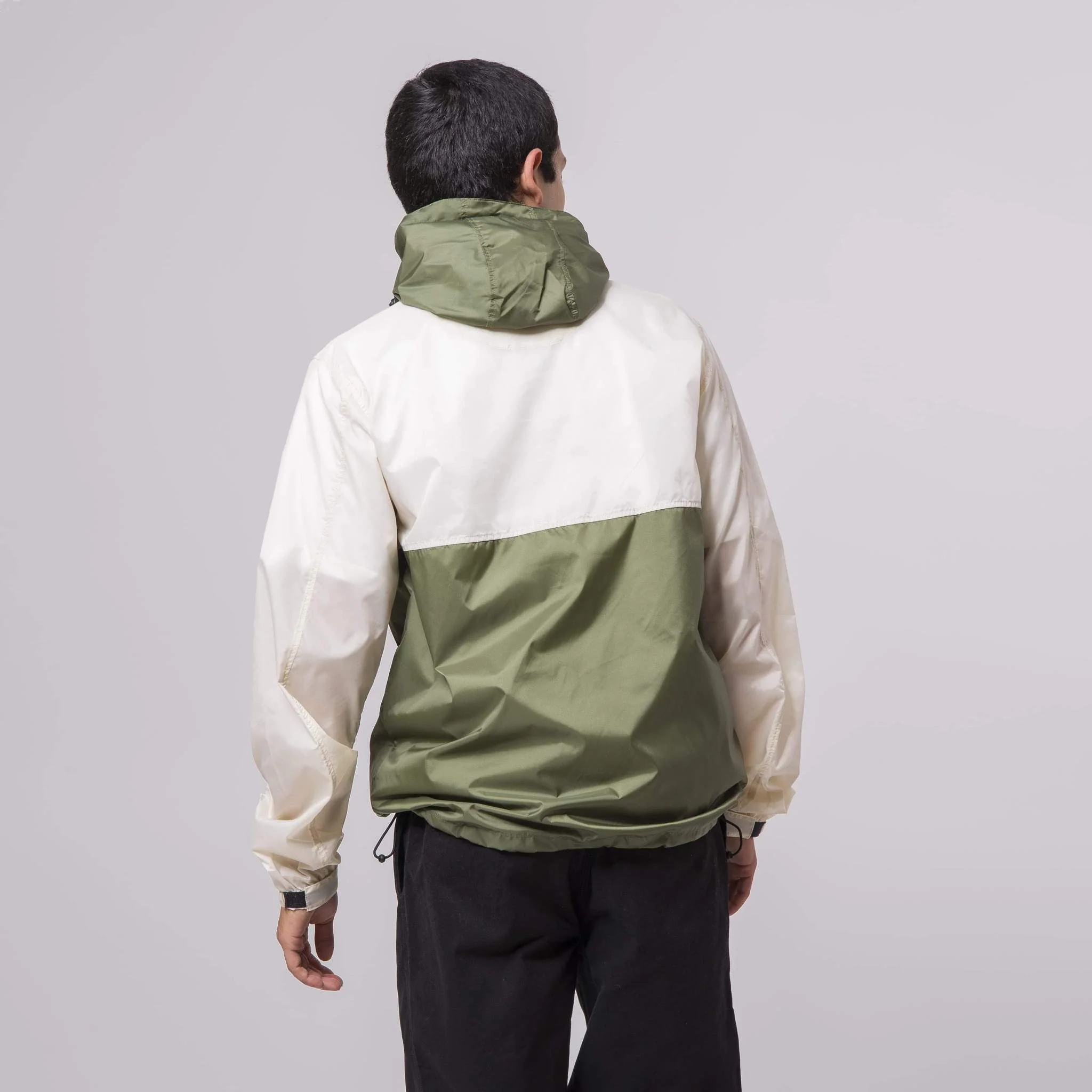 HUF WIREFRAME ANORAK GIACCA DA UOMO LEGGERA CON CAPPUCCIO JK00315 - Image 3