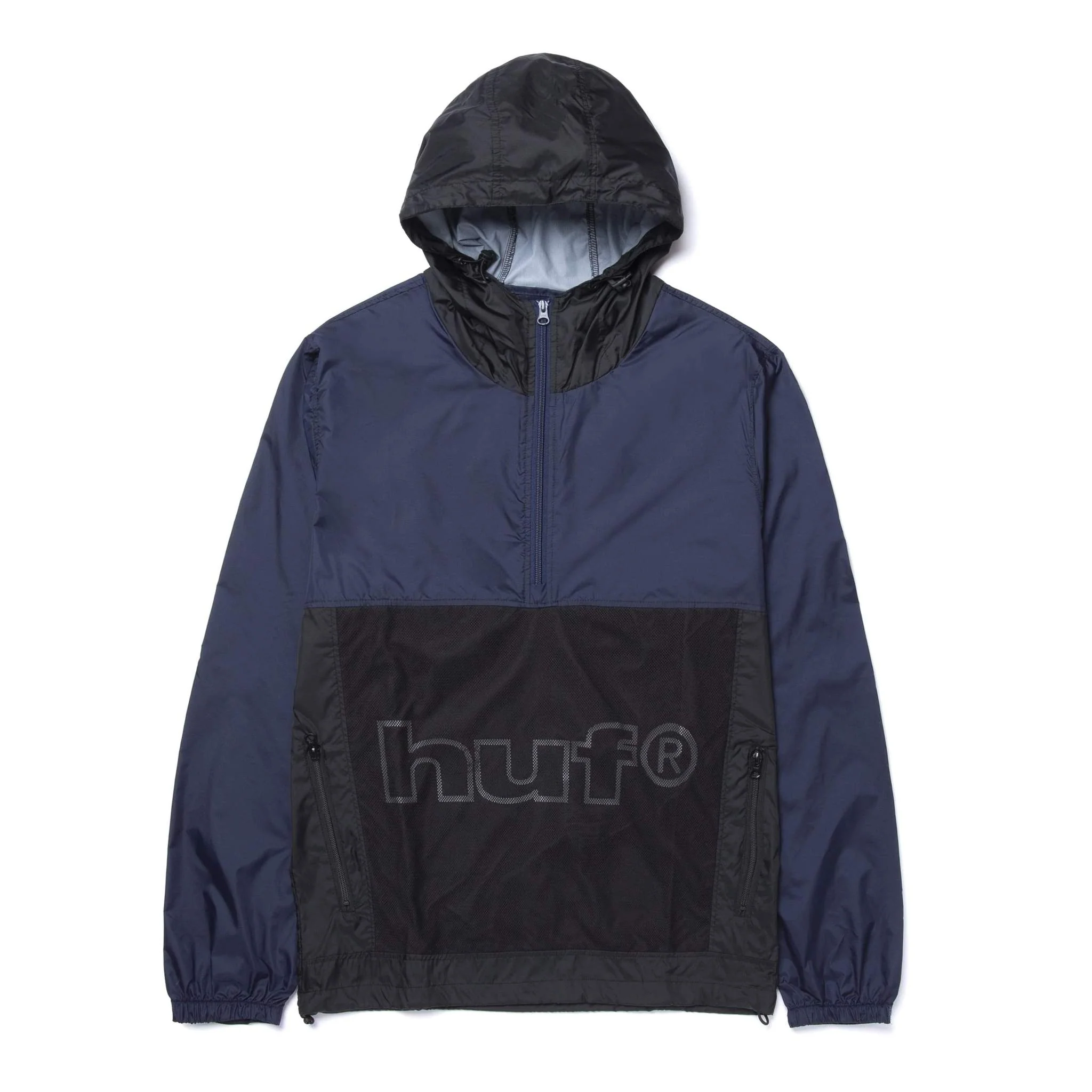 HUF WIREFRAME ANORAK GIACCA DA UOMO LEGGERA CON CAPPUCCIO JK00315 - Image 5