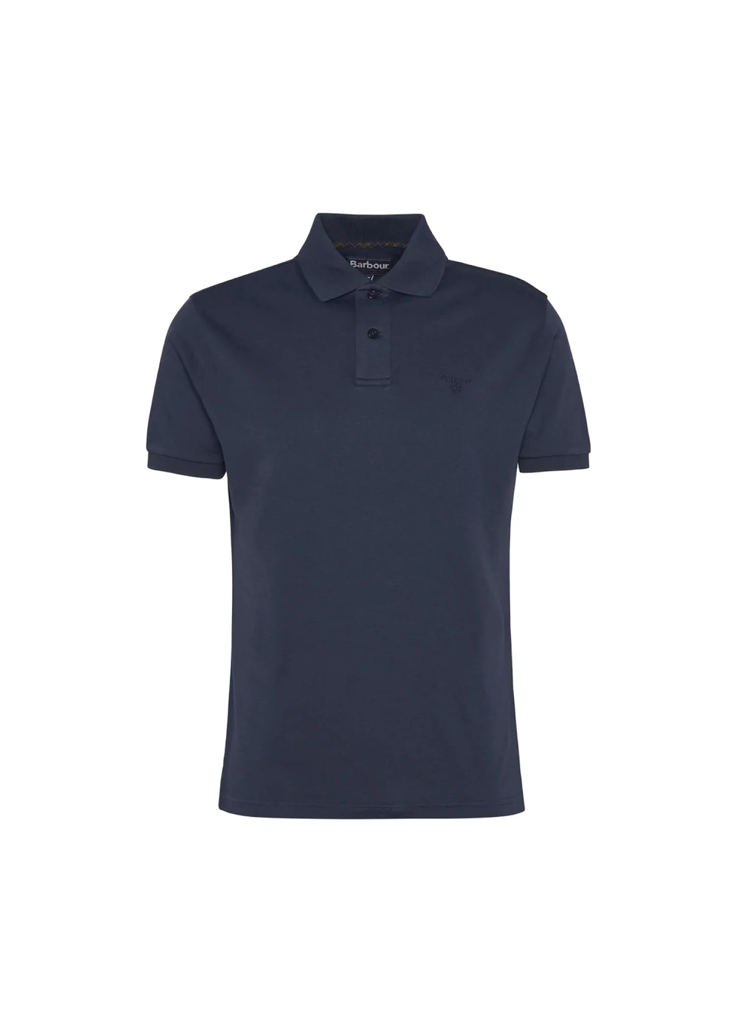 Barbour Polo da uomo manica corta Hylton blu