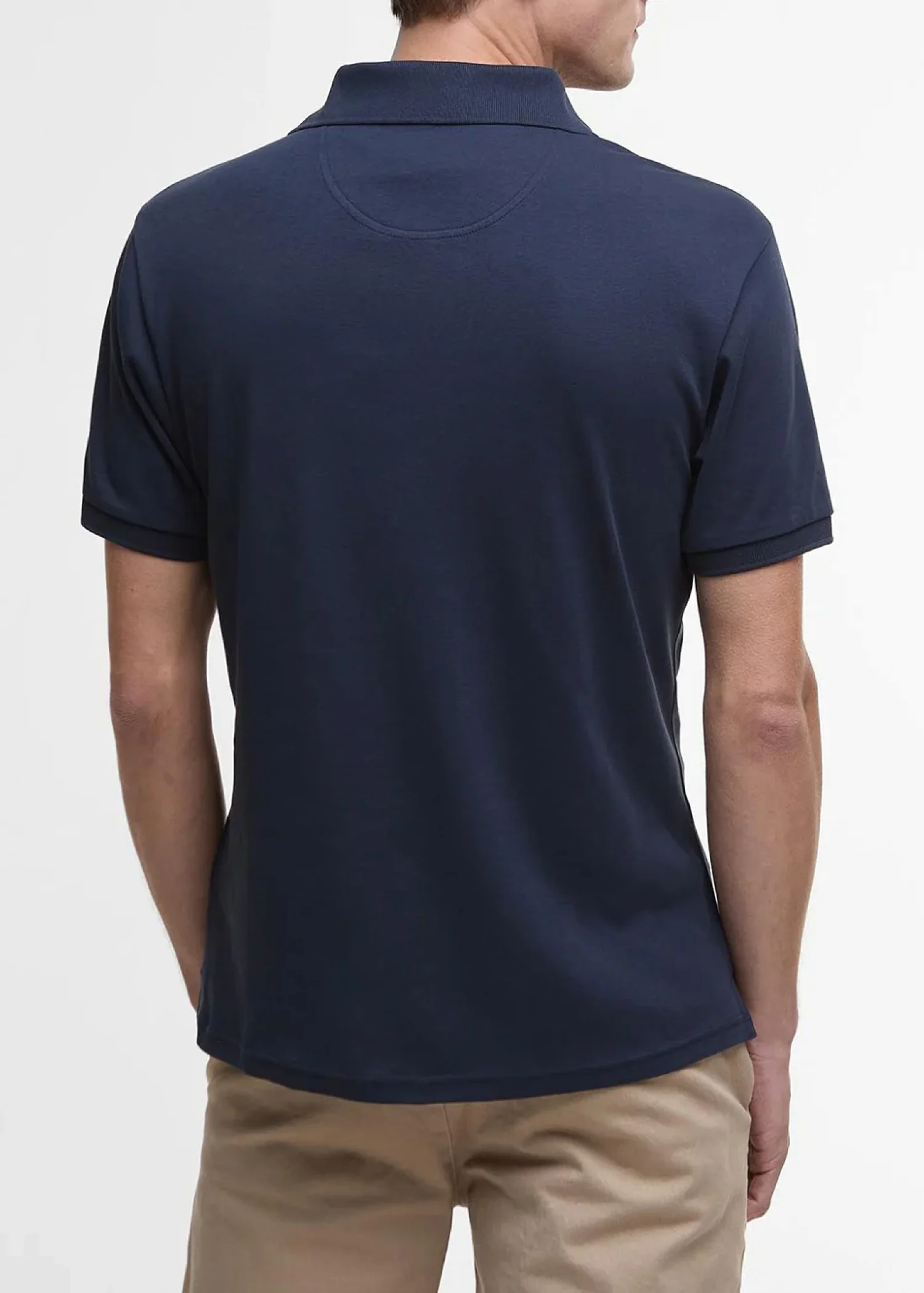 Barbour Polo da uomo manica corta Hylton blu - Image 2