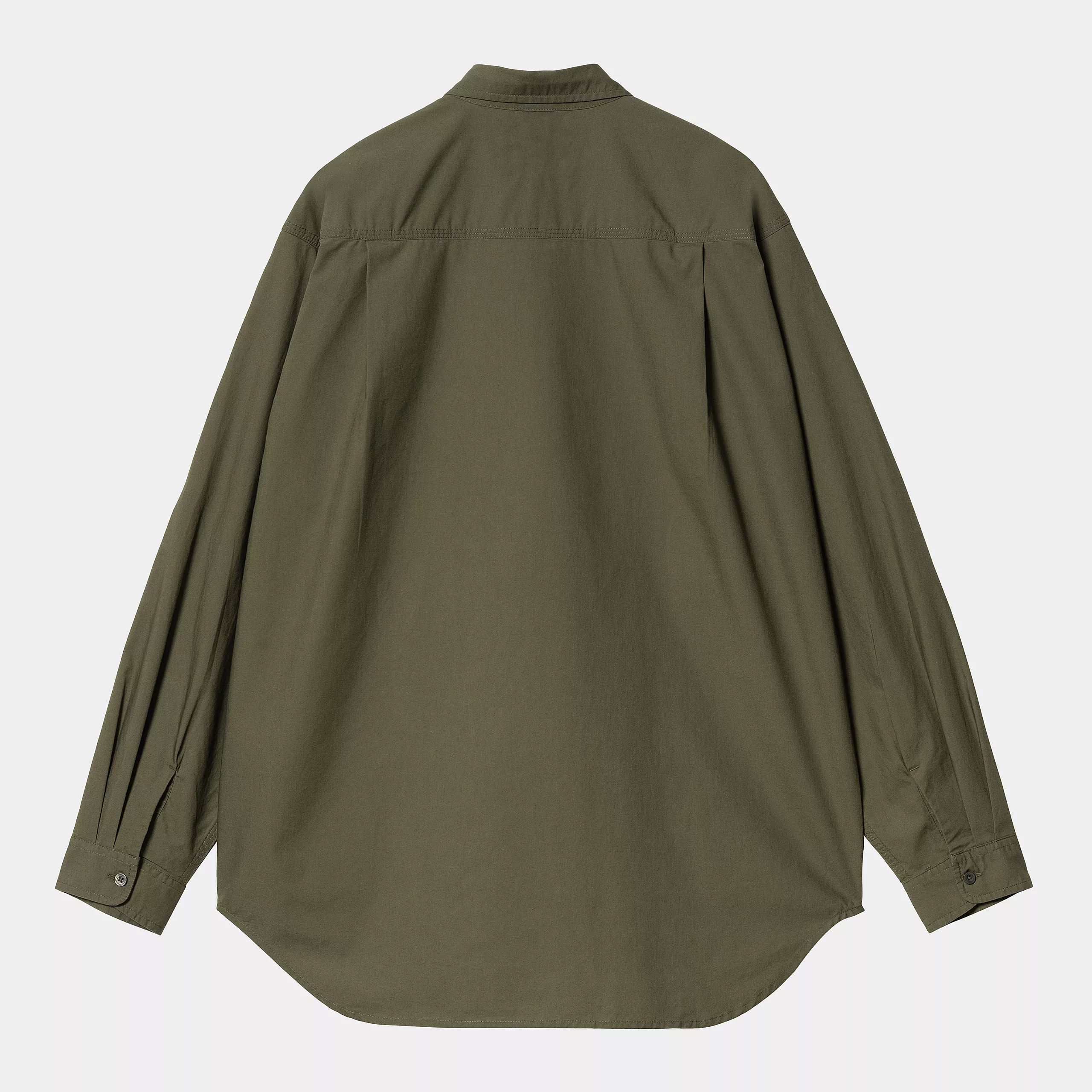 Carhartt Wip Camicia da uomo manica lunga Irwin verde - Image 4