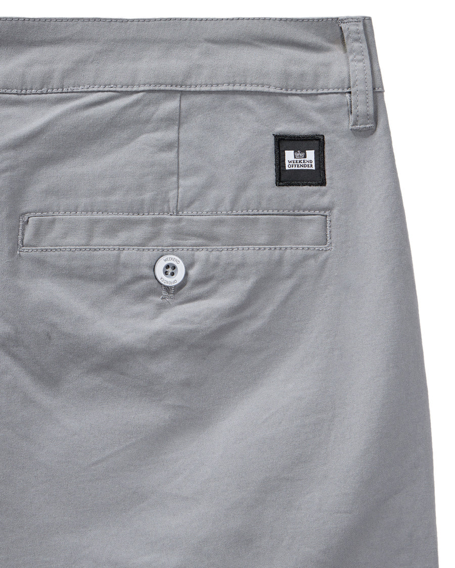 Weekend Offender Pantaloncino da uomo chinos Ivan grigio - Image 3