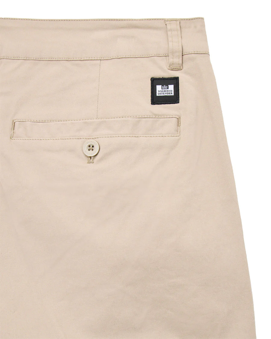 Weekend Offender Pantaloncino da uomo chinos Ivan beige - Image 3