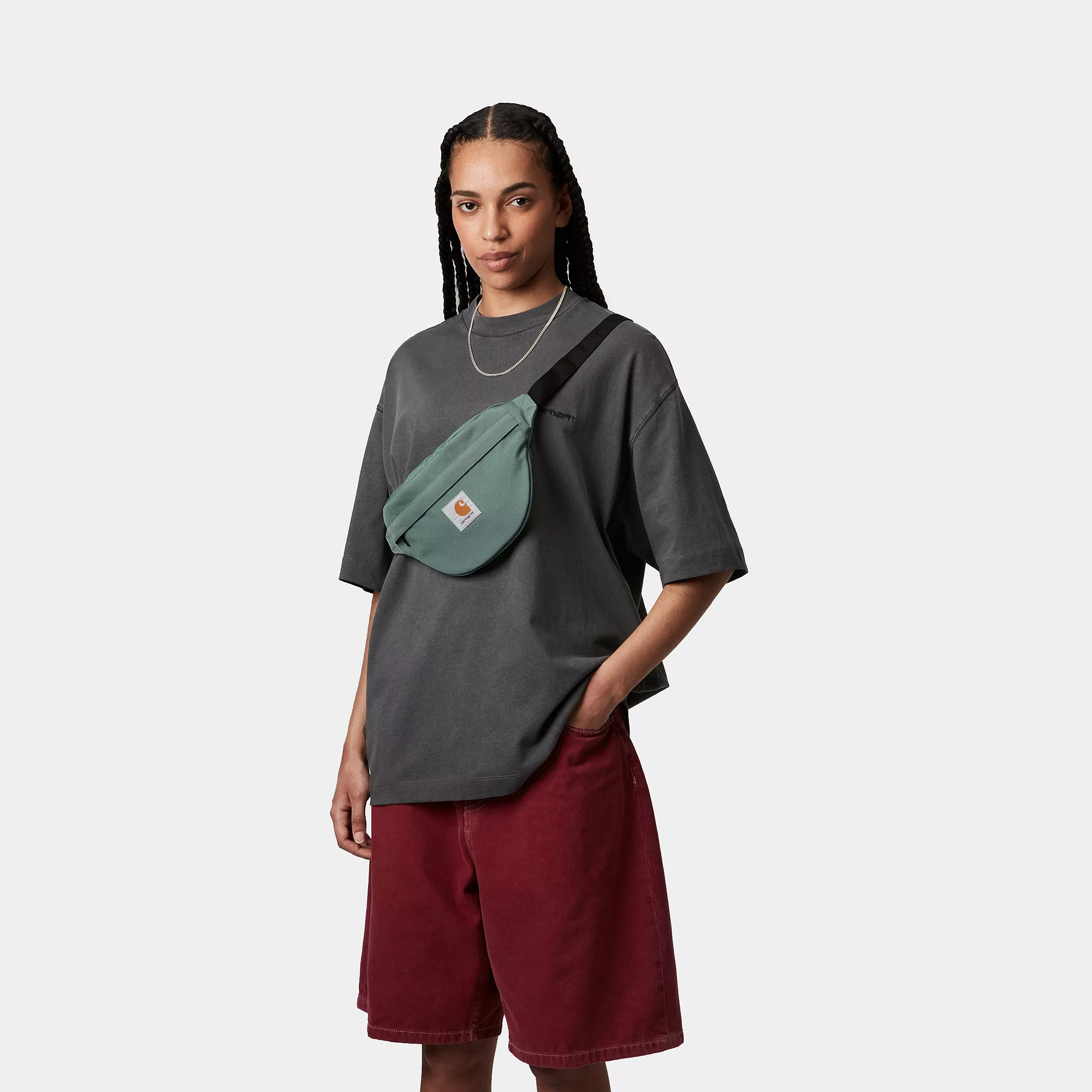 Carhartt Wip Marsupio unisex Jake Hip verde - Image 3