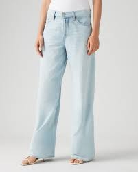 Levi's Jeans oversize da donna Xl Straight lavaggio chiaro - Image 2