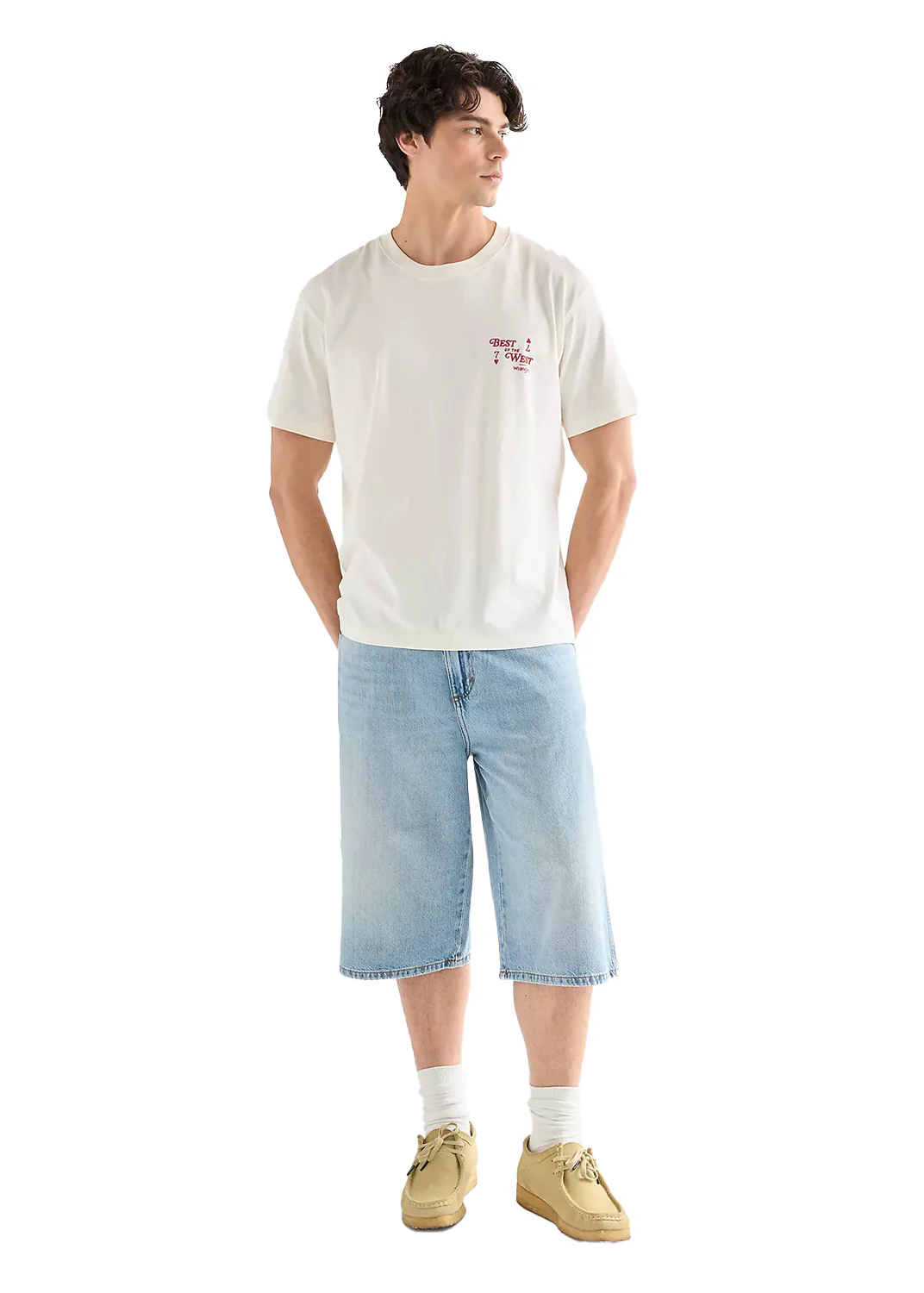 Wrangler Pantaloncino di jeans da uomo Jort - Image 3