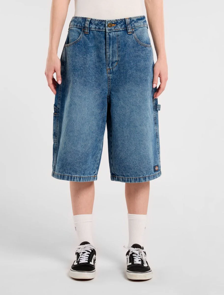 Dickies Pantaloncino di jeans largo da donna Jorts - Image 3