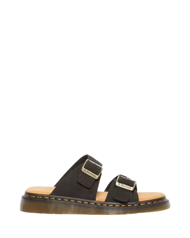 Dr Martens Sandalo in pelle scamosciata Josef nero 41082001