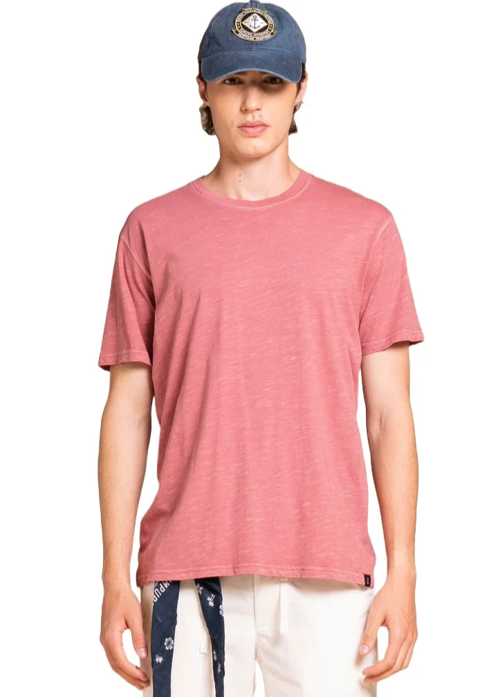 Impure T-Shirt da uomo manica corta Joshua rosa