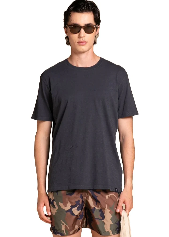 Impure T-Shirt da uomo manica corta Joshua blu