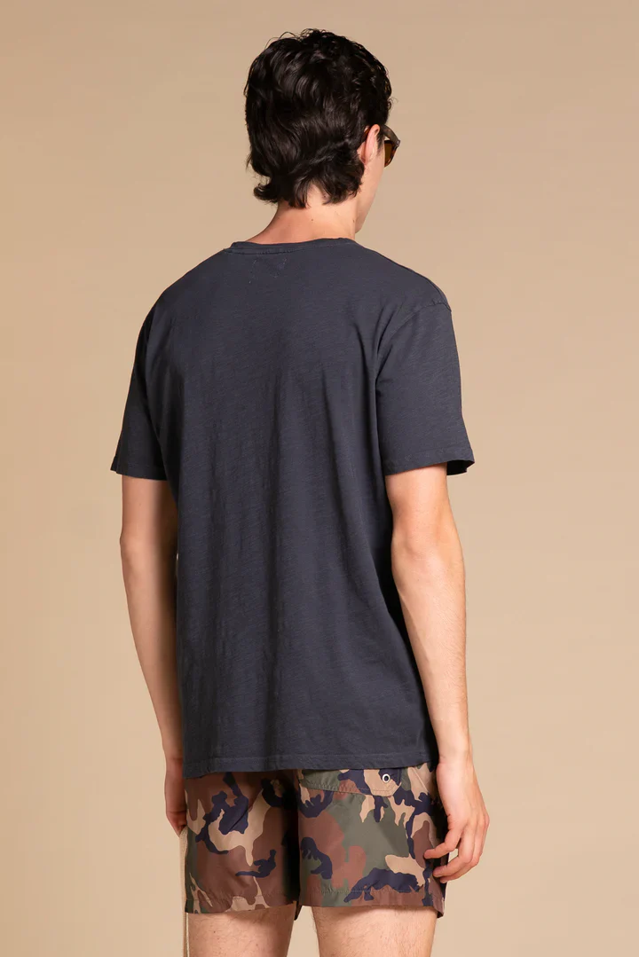 Impure T-Shirt da uomo manica corta Joshua blu - Image 3