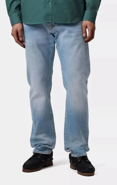 Carhartt Wip Jeans da uomo Klondike lavaggio chiaro - Image 6