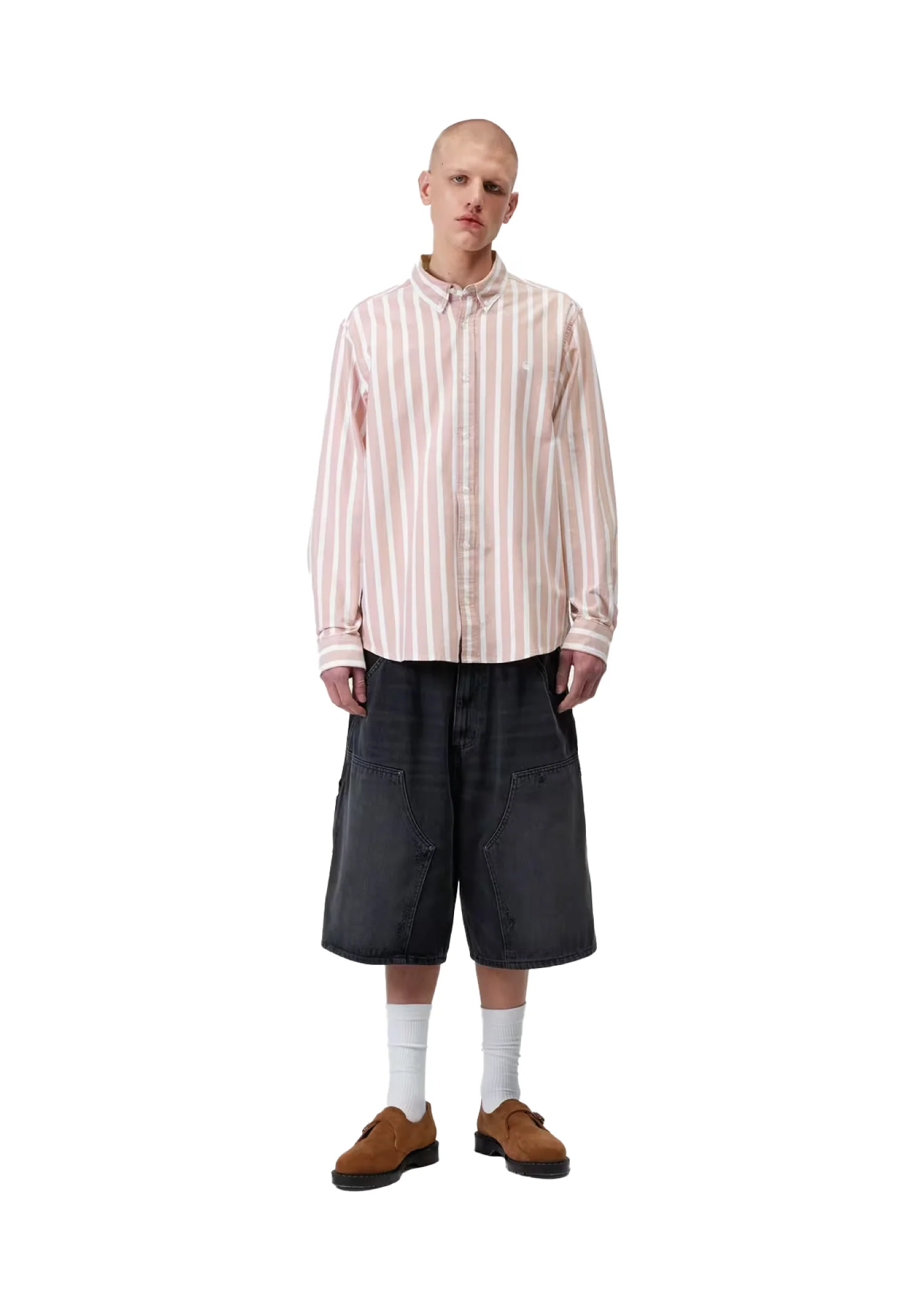 Carhartt Wip Camicia a righe da uomo Deven - Image 3
