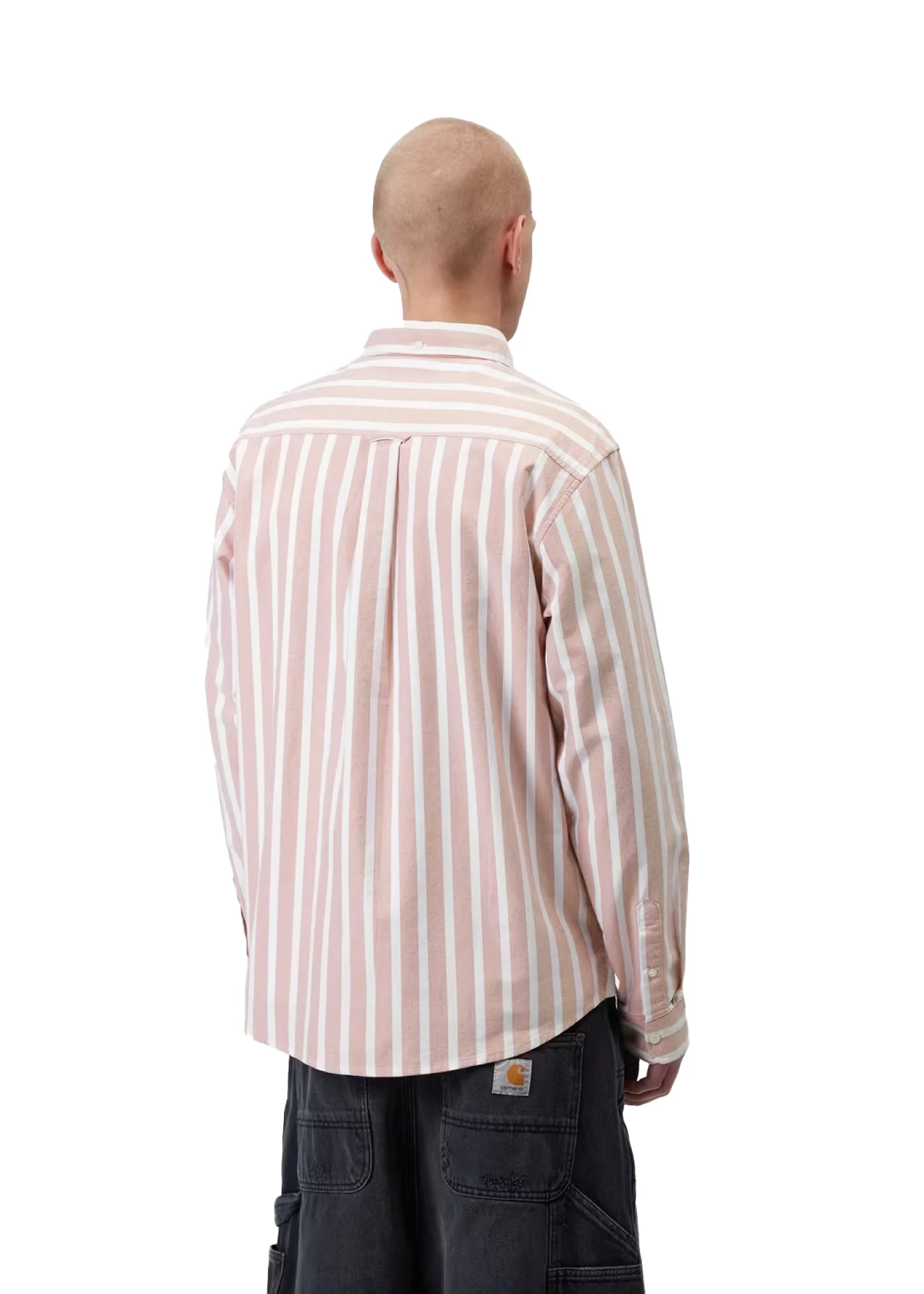 Carhartt Wip Camicia a righe da uomo Deven - Image 4