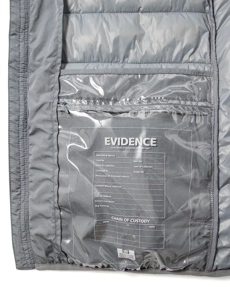 Weekend Offender Giacca piumino La Guardia grigio - Image 4