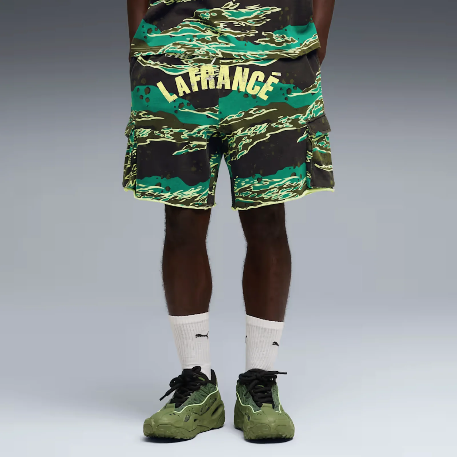 Puma Pantaloncino in felpa da uomo LaFrancé Supply Terry - Image 3
