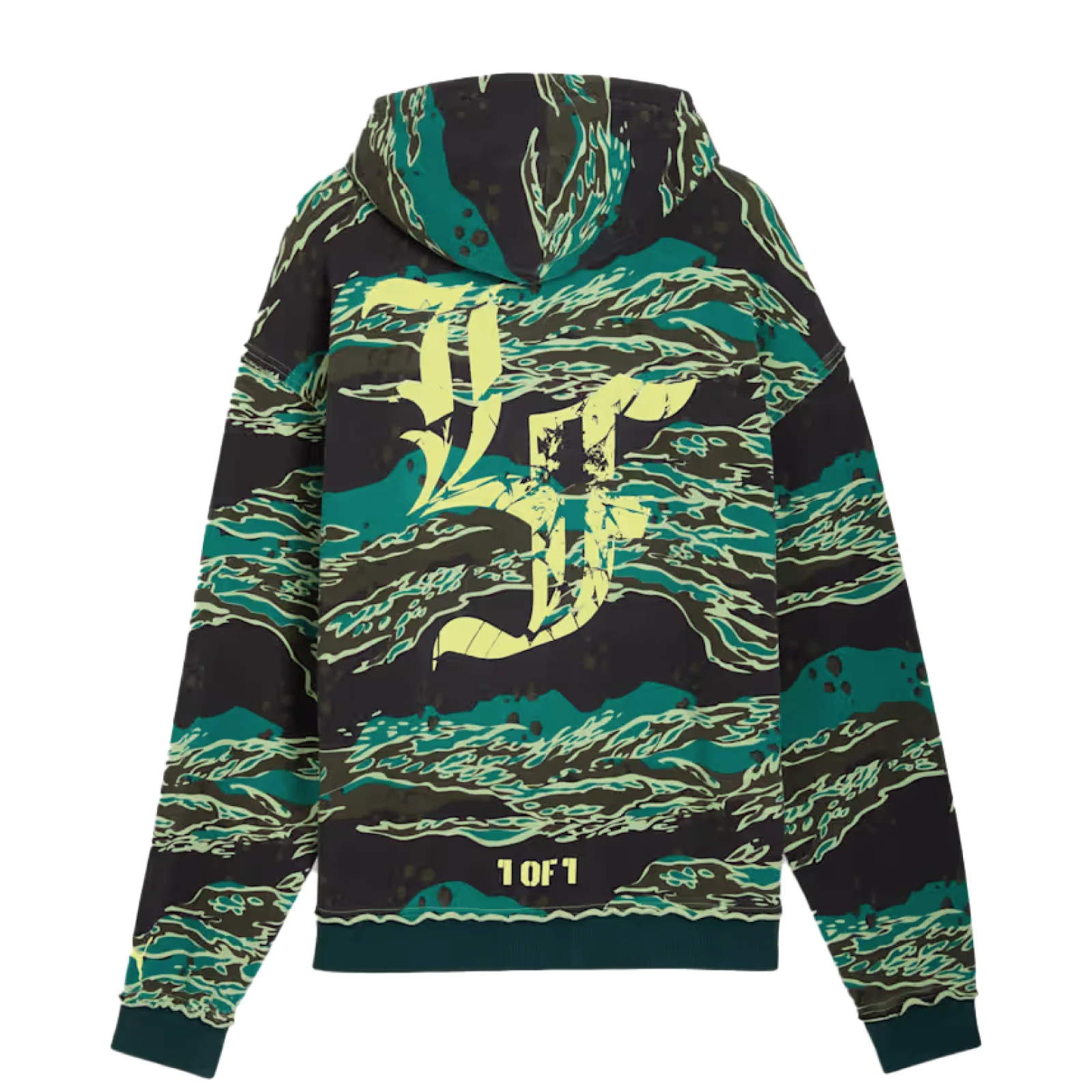 Puma Felpa con zip e cappuccio da uomo LaFrancé Supply camo - Image 2