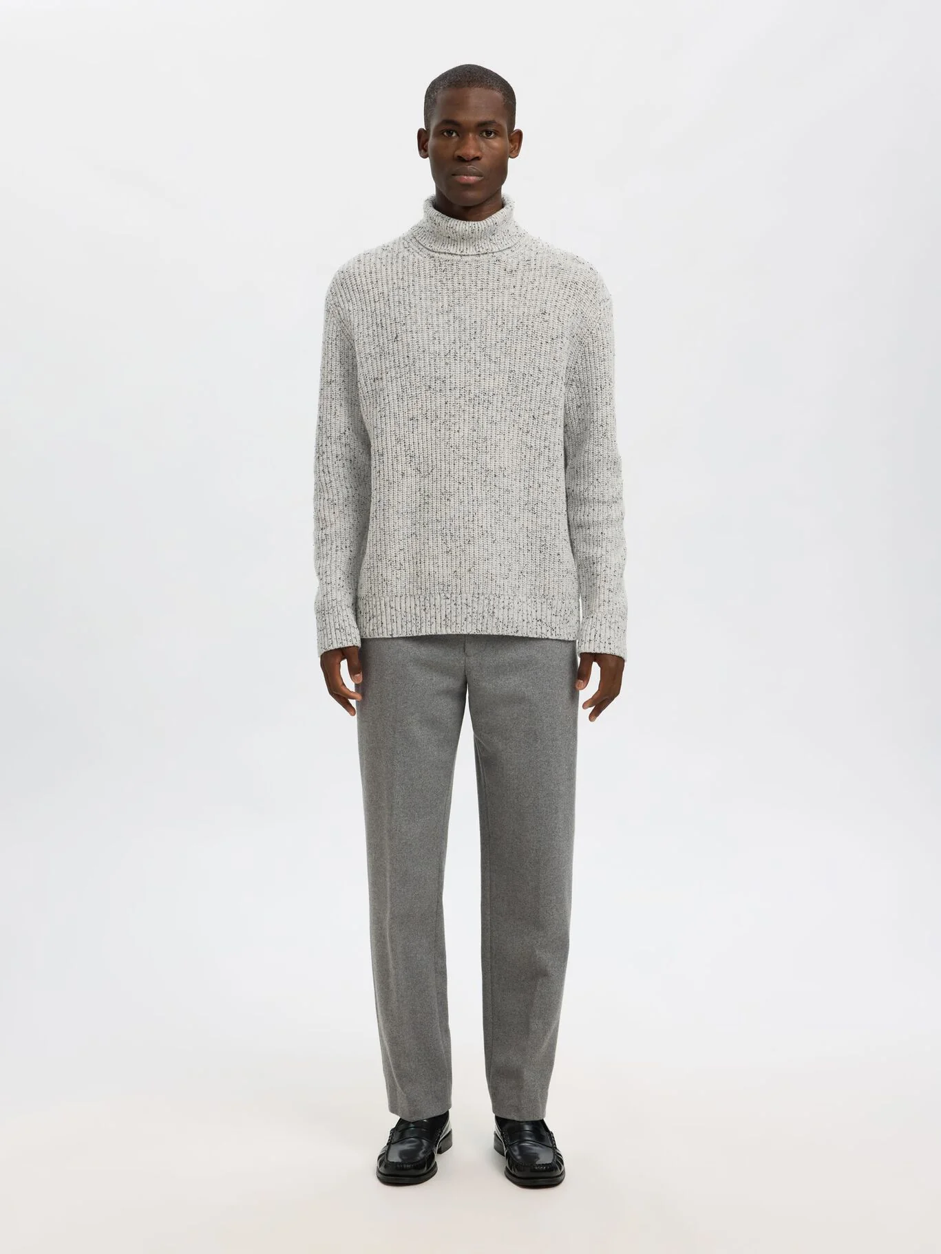 Selected Maglione a collo alto da uomo Land - Image 4