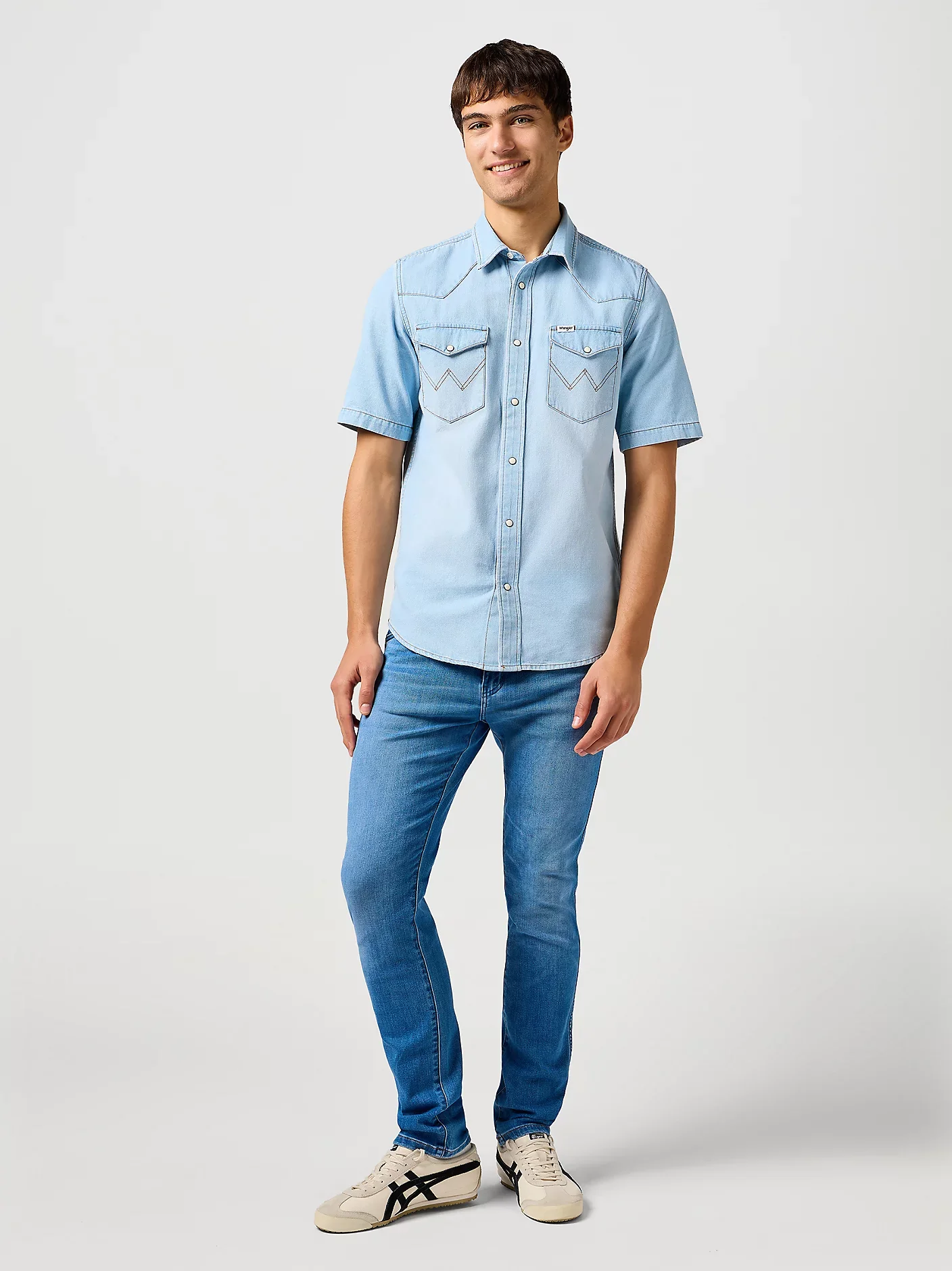 Wrangler Jeans da uomo Larston Heritage lavaggio medio - Image 4