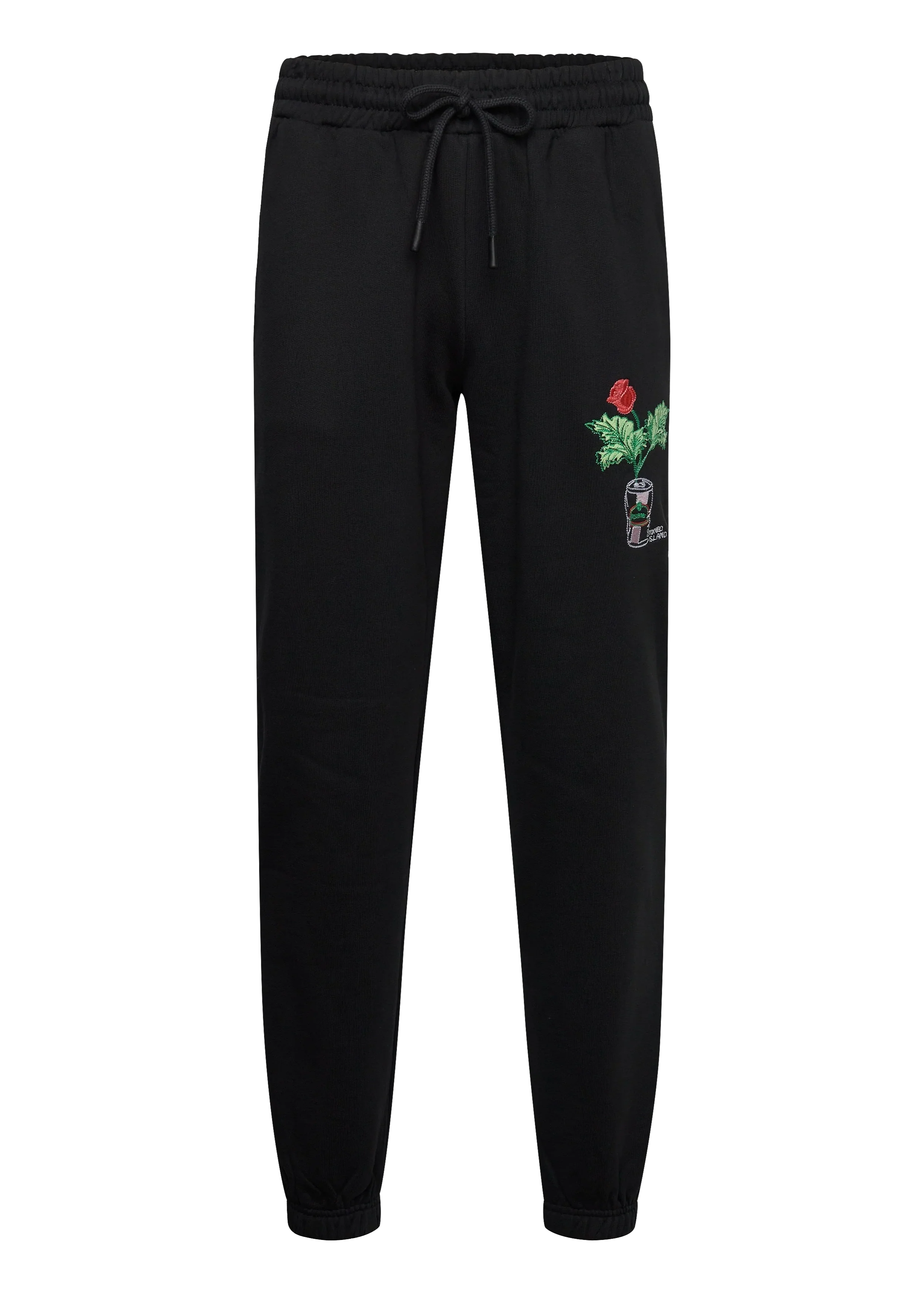 Pas De Mer Pantalone di tuta da uomo Lattina nero