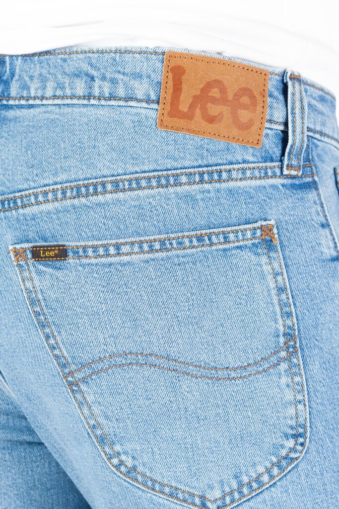 Lee Jeans da Uomo gamba dritta Daren Blu chiaro - Image 3