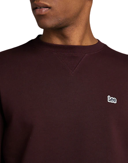 LEE PLAIN CREW SWS FELPA DA UOMO GIROCOLLO L81IRY74 - Image 5