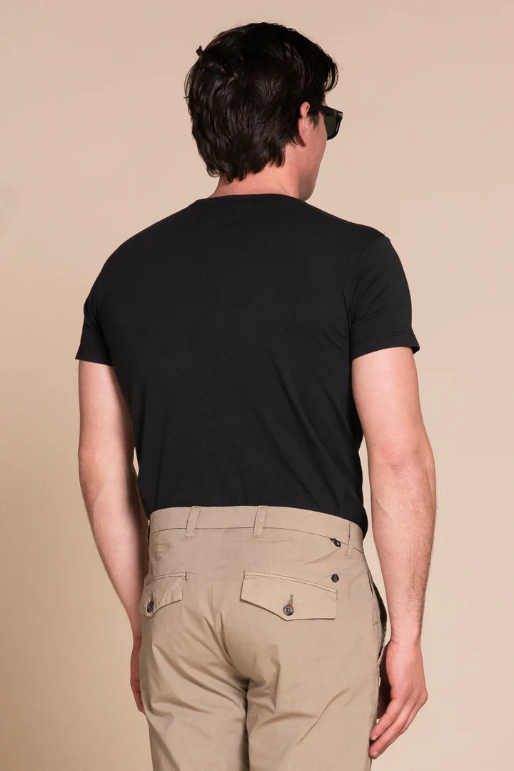 Impure T-Shirt da uomo manica corta Lester nera - Image 4
