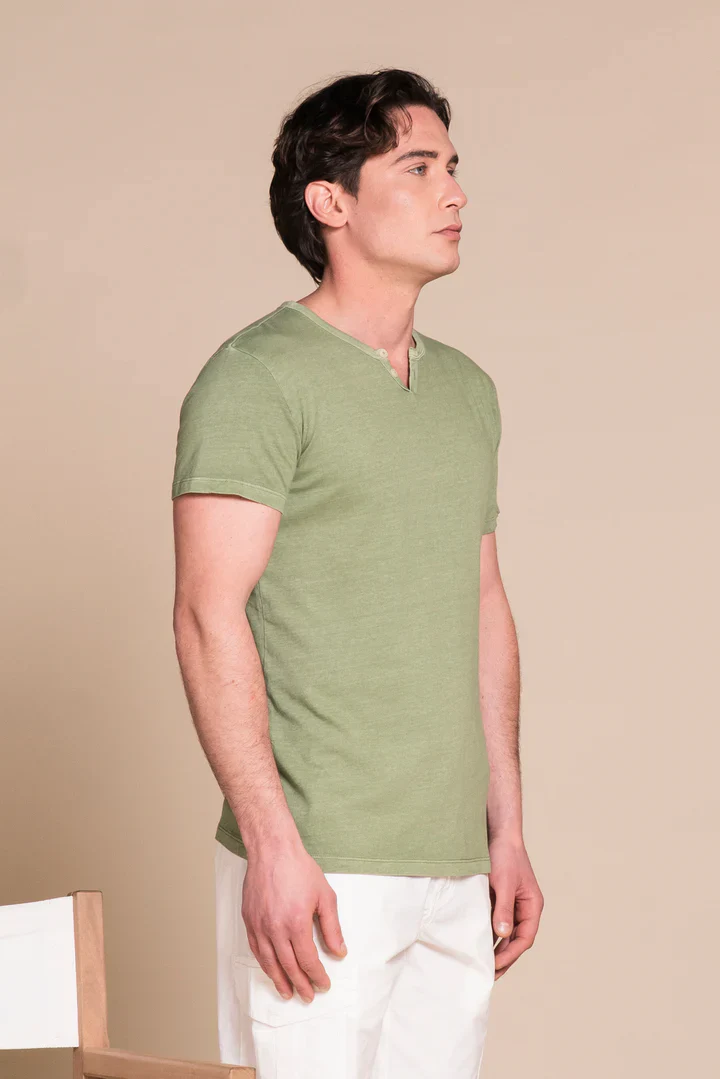 Impure T-Shirt da uomo manica corta Lester verde - Image 3
