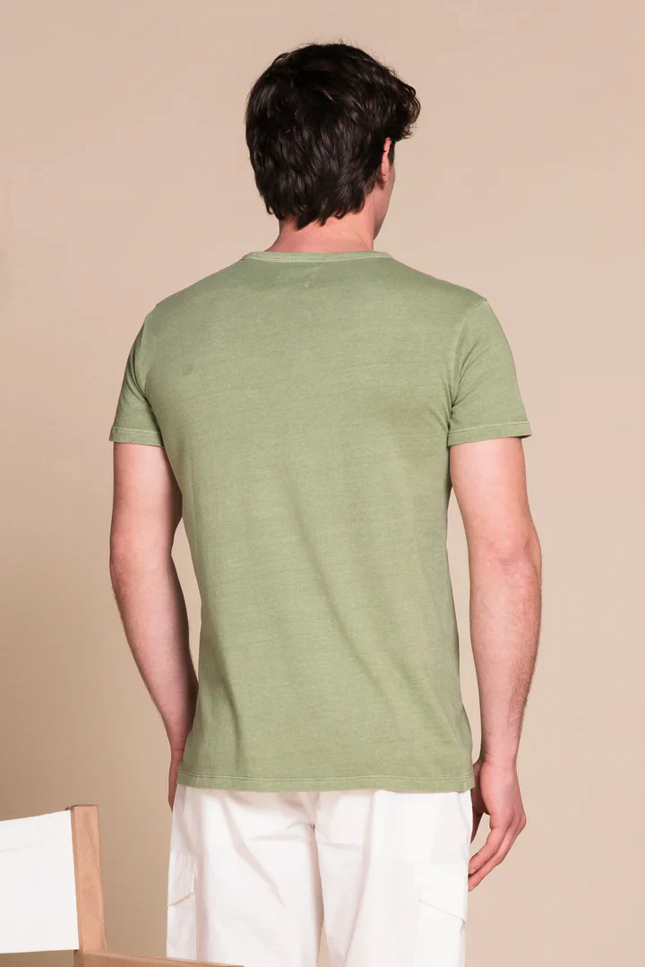 Impure T-Shirt da uomo manica corta Lester verde - Image 4
