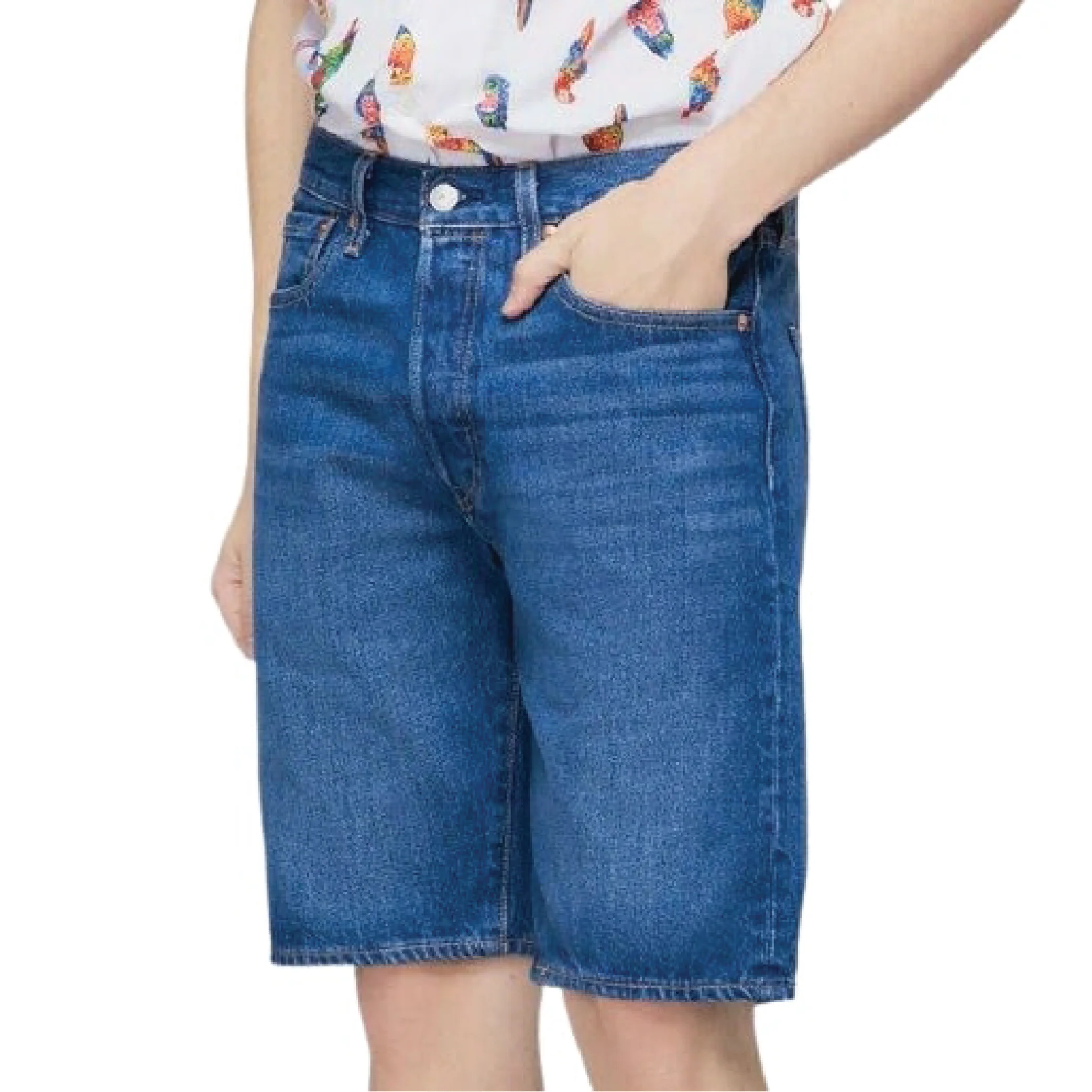 Levi's Pantaloncino in jeans da uomo 501 Original - Image 6