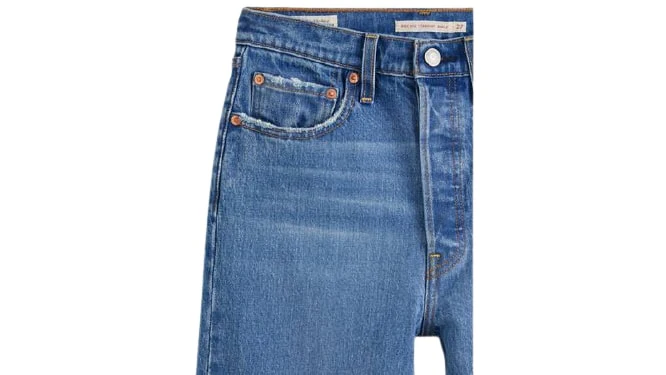 Levi's Jeans da donna Ribcage Straight  lavaggio medio - Image 6