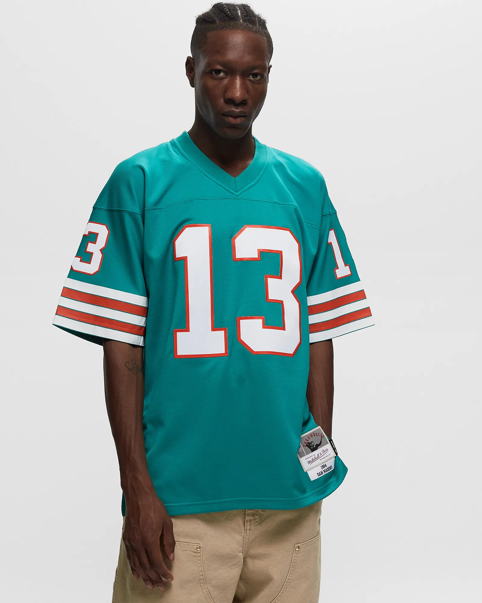 Mitchell & Ness Maglia Football Americano Miami Dolphins 1984 Dan Marino - Image 5