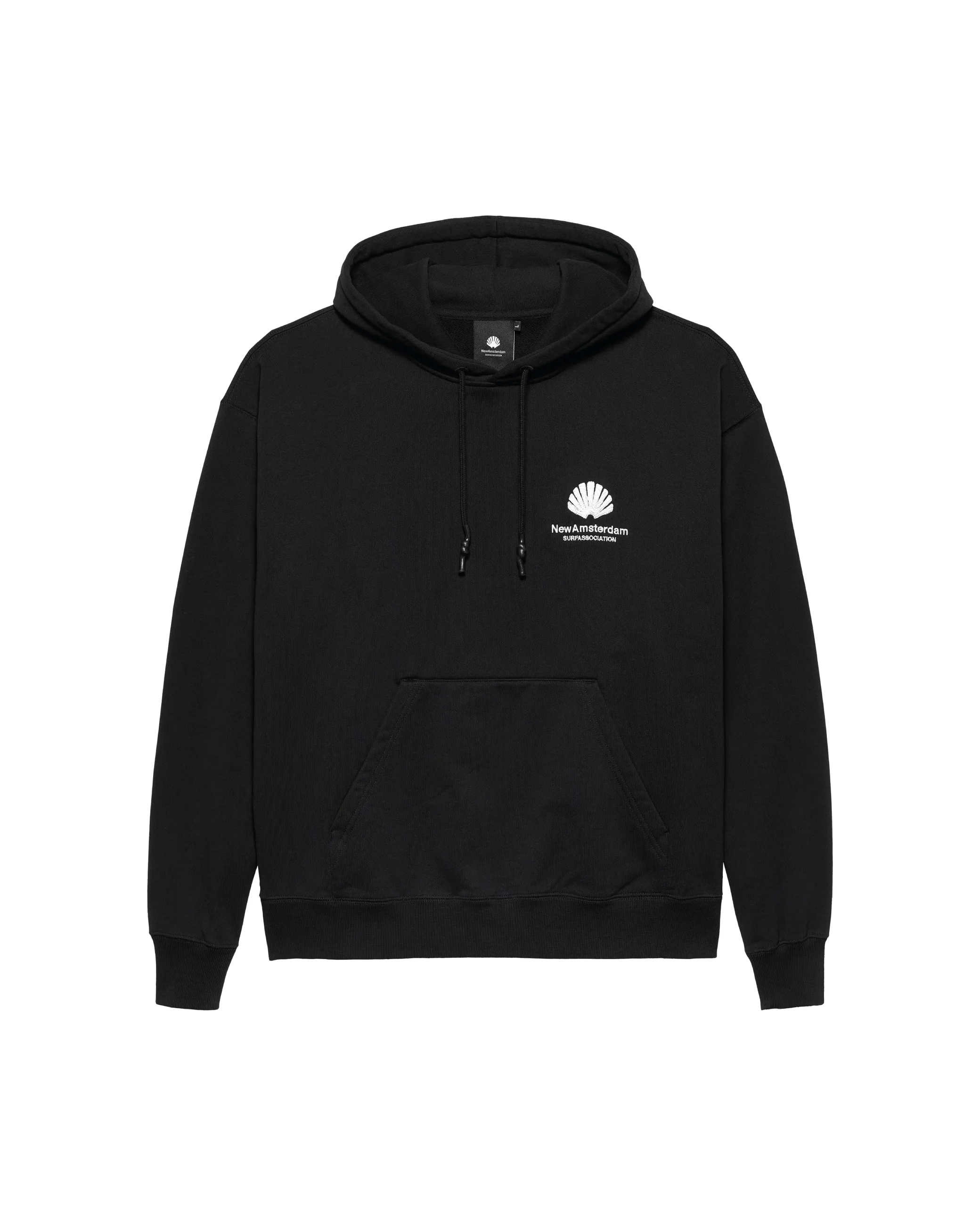 New Amsterdam Felpa con cappuccio da uomo Logo nera