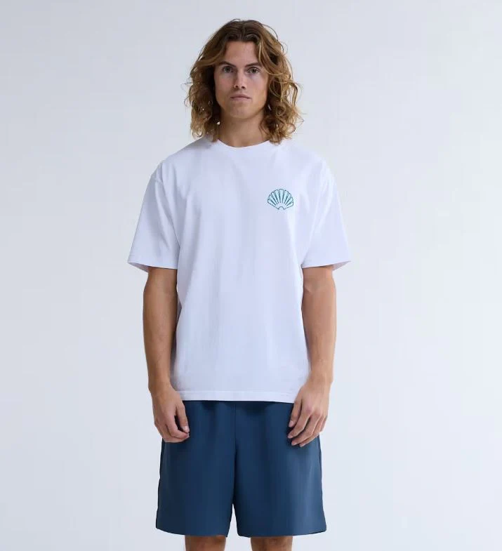 New Amsterdam T-Shirt da uomo manica corta Logo bianca - Image 3