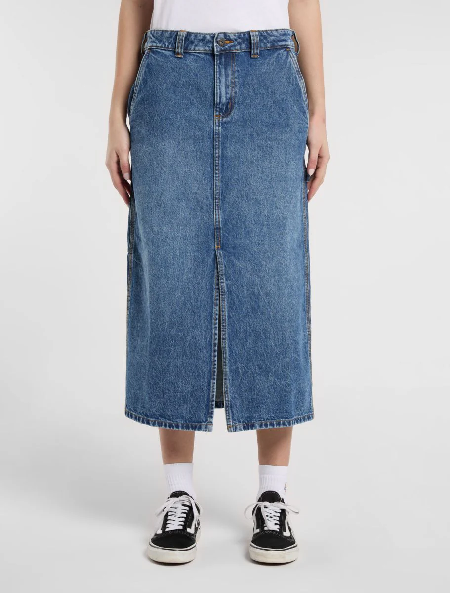 Dickies Gonna lunga in jeans Carpenter - Image 5