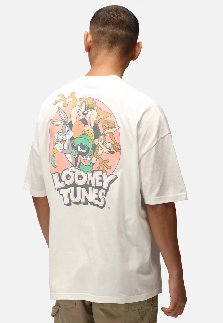 ReCovered T-Shirt da uomo manica corta Oversize Looney Tunes - Image 4