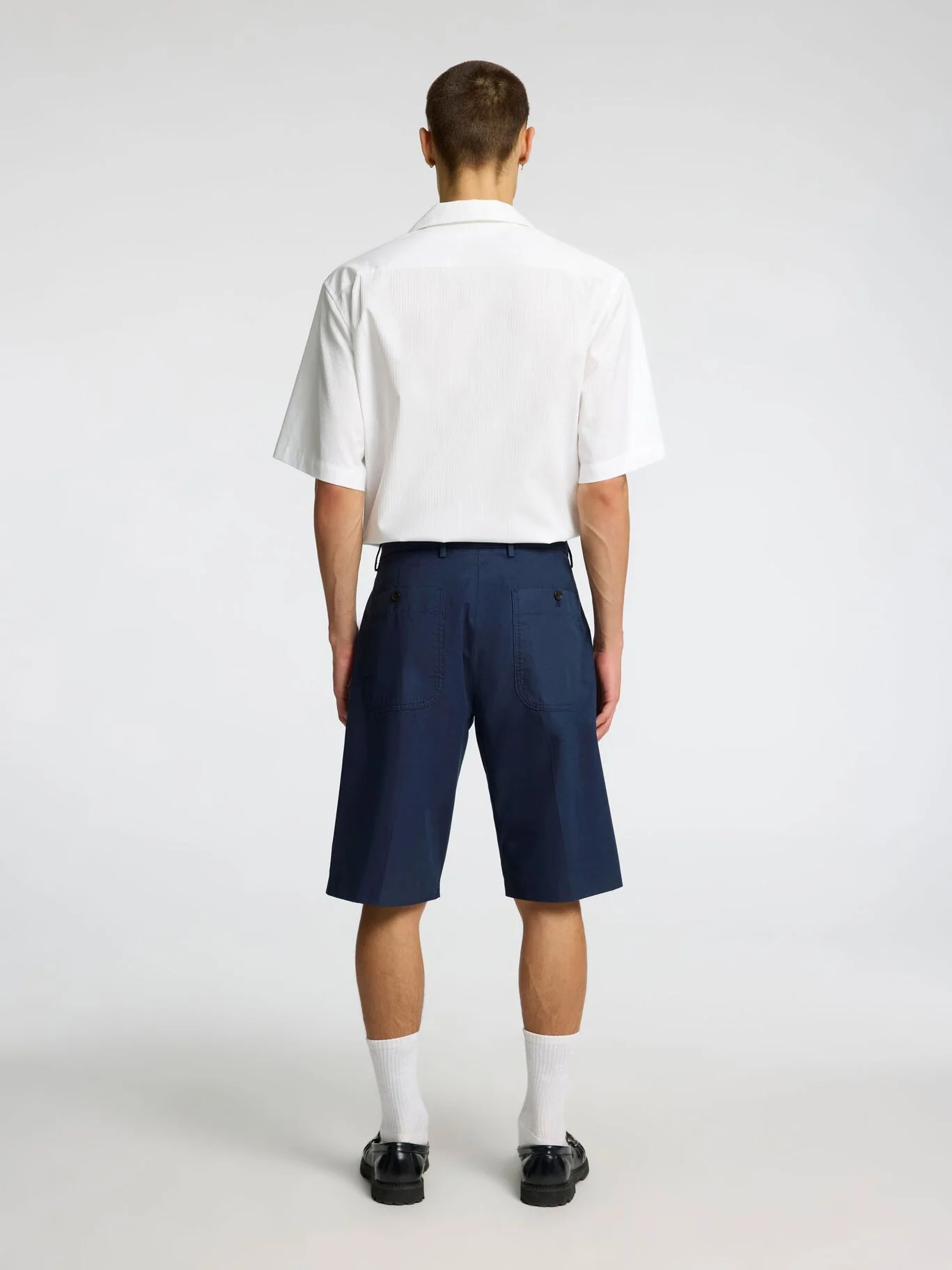 Selected Pantaloncino da uomo Loose Declan blu - Image 4