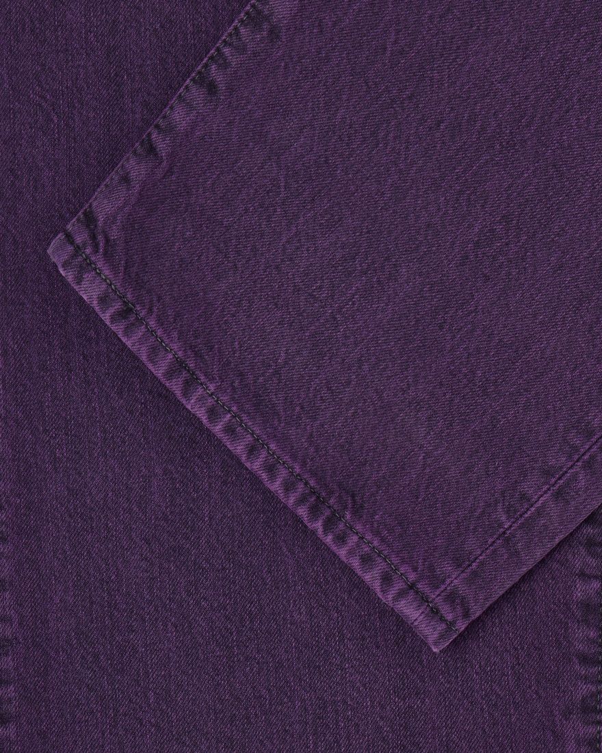 Edwin Jeans largo da uomo 'Made in Japan'  Loose viola lavato - Image 4