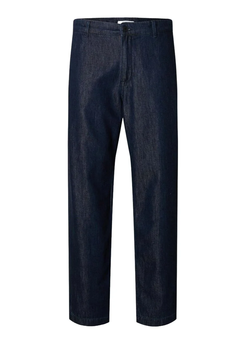 Selected Jeans da uomo taglio chinos Loose Nolan