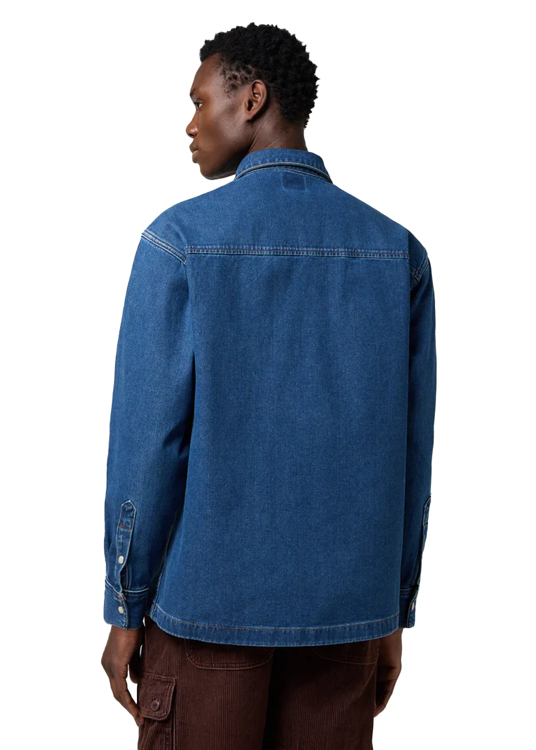 Wrangler Camicia di jeans da uomo Loose Overshirt - Image 2