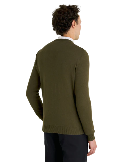 Lyle & Scott Cotton Merino Crew Jumper KN400VC-W485 - Image 3