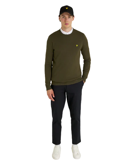 Lyle & Scott Cotton Merino Crew Jumper KN400VC-W485 - Image 4