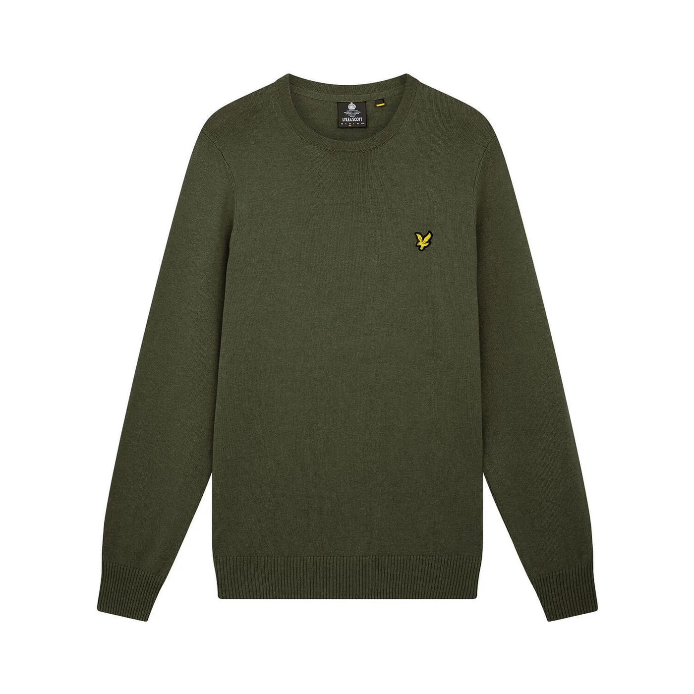 LYLE & SCOTT COTTON MERINO MAGLIA DA UOMO GIROCOLLO KN400VC - Image 11